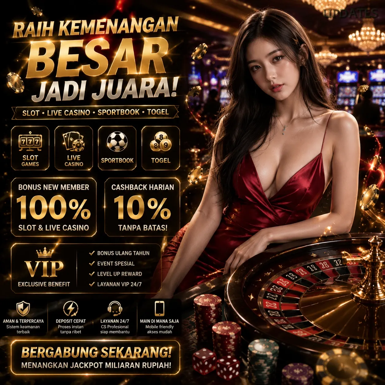 Ikon aplikasi updates resmi